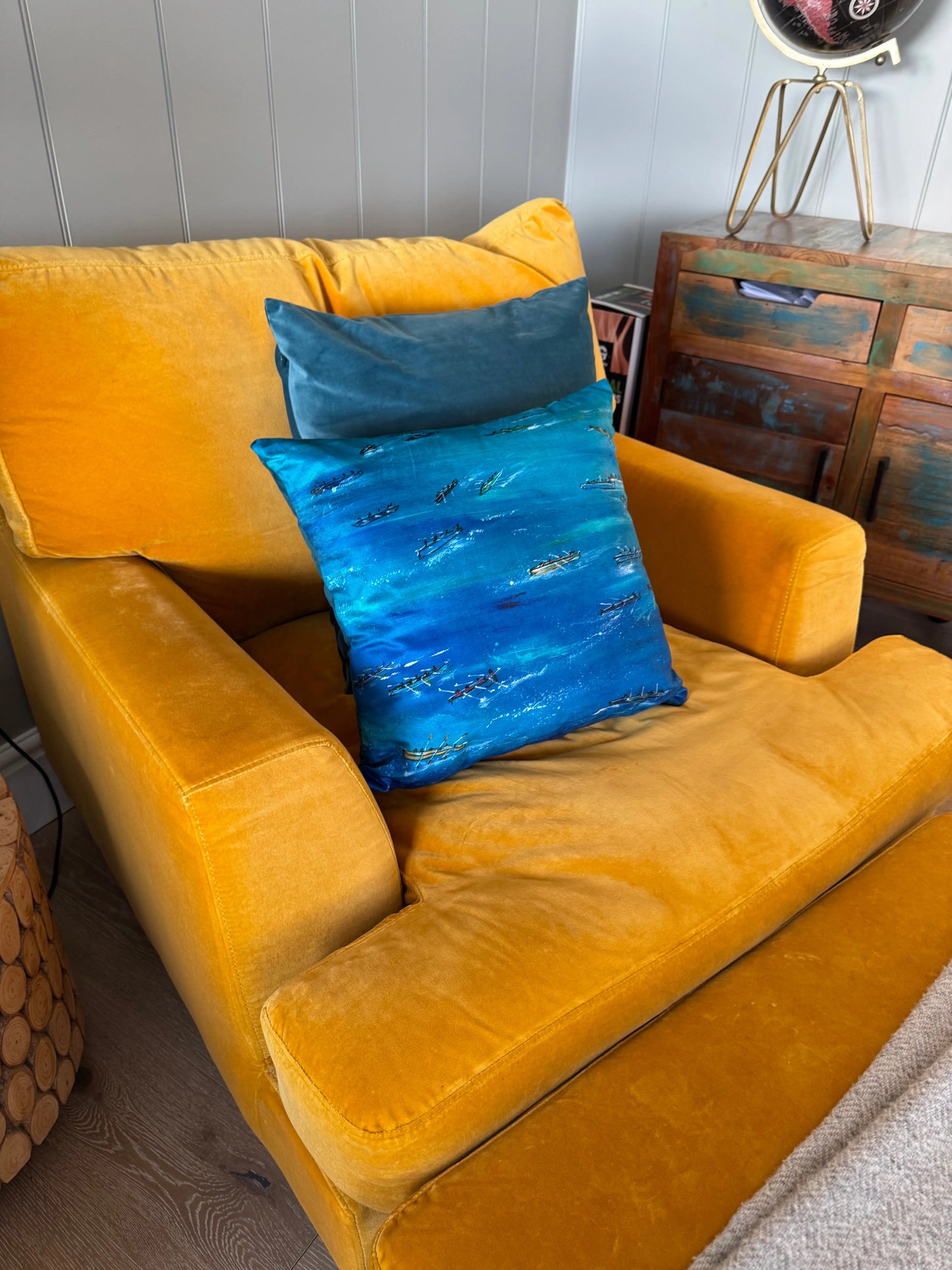 "Waiting Game" Cushion - Image #3