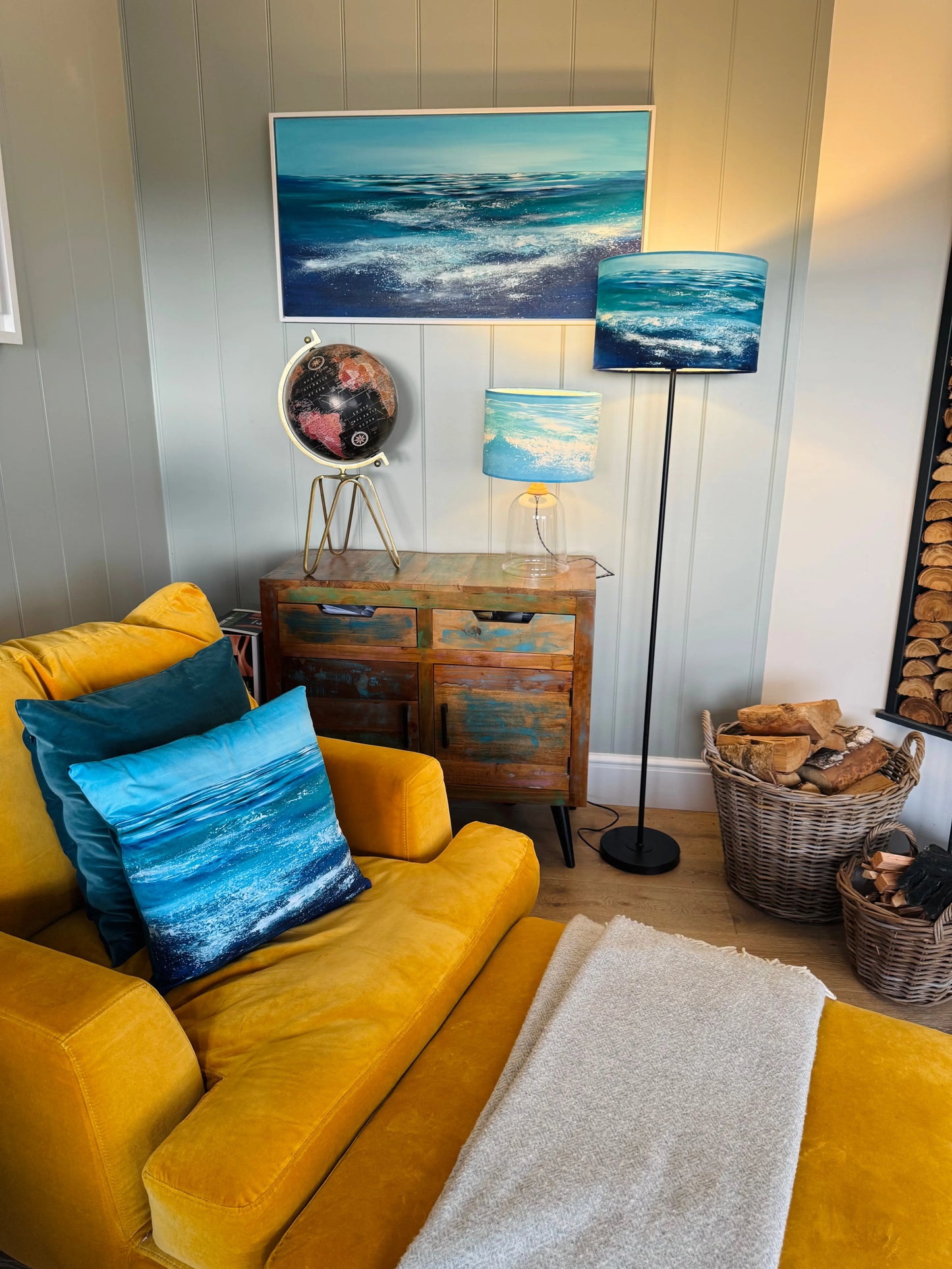 Seafoam Lampshade - Image #6