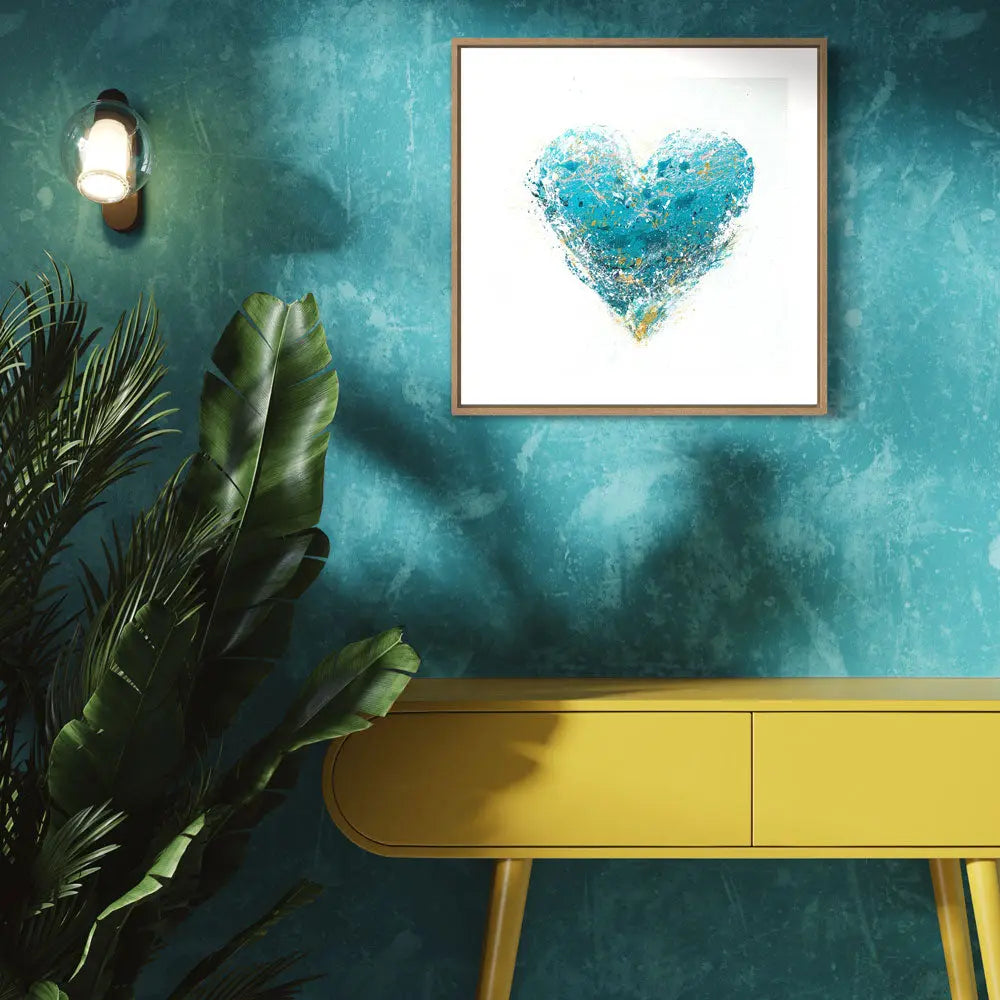 Ocean Heart Fine Art Print - Image #1
