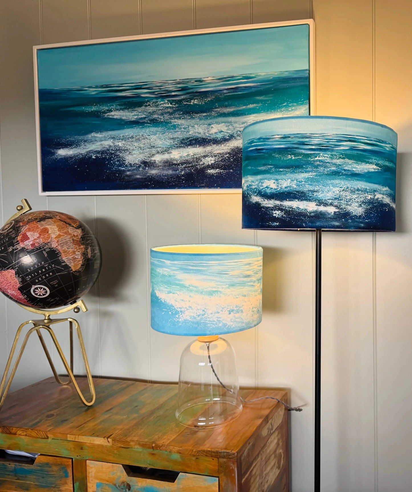 Seafoam Lampshade - Image #5