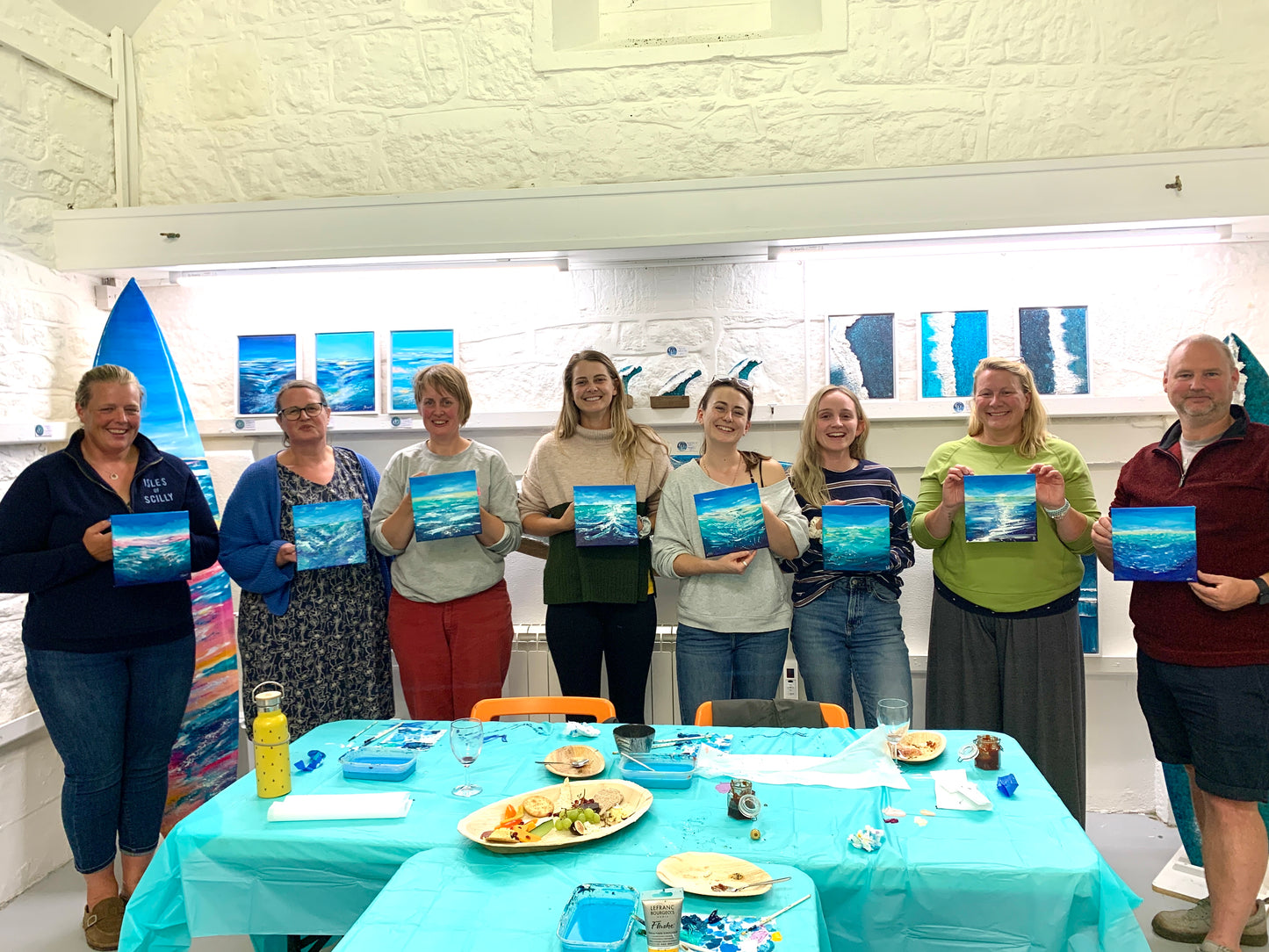 Ocean Mini Painting Workshop - With Sophie Bagnall