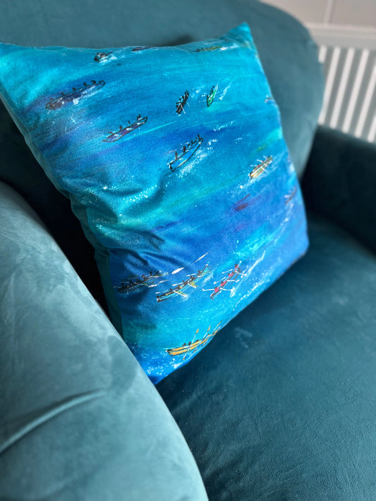 "Waiting Game" Cushion - Image #1