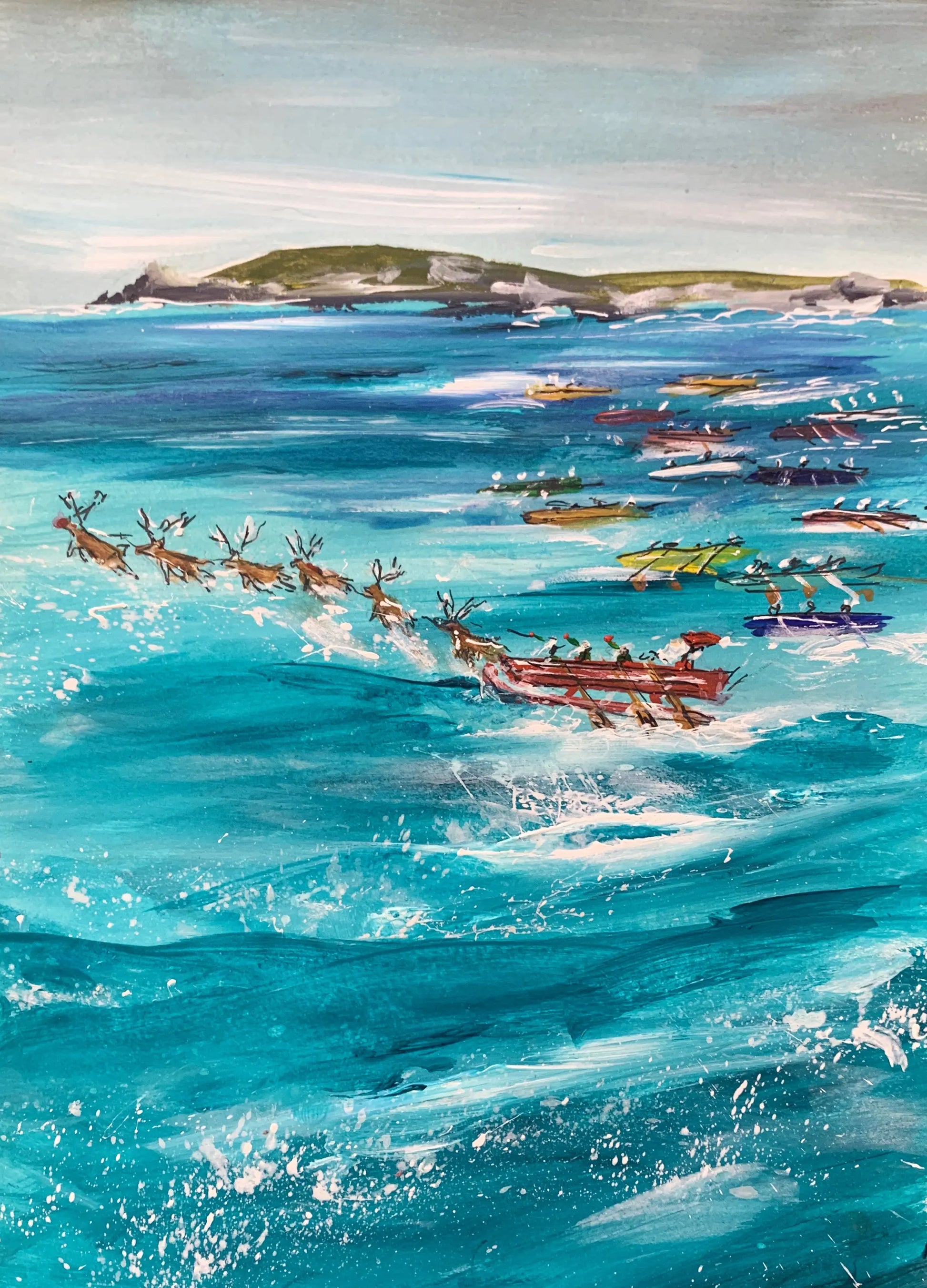 Gig Rowing Christmas Cards - Image #6