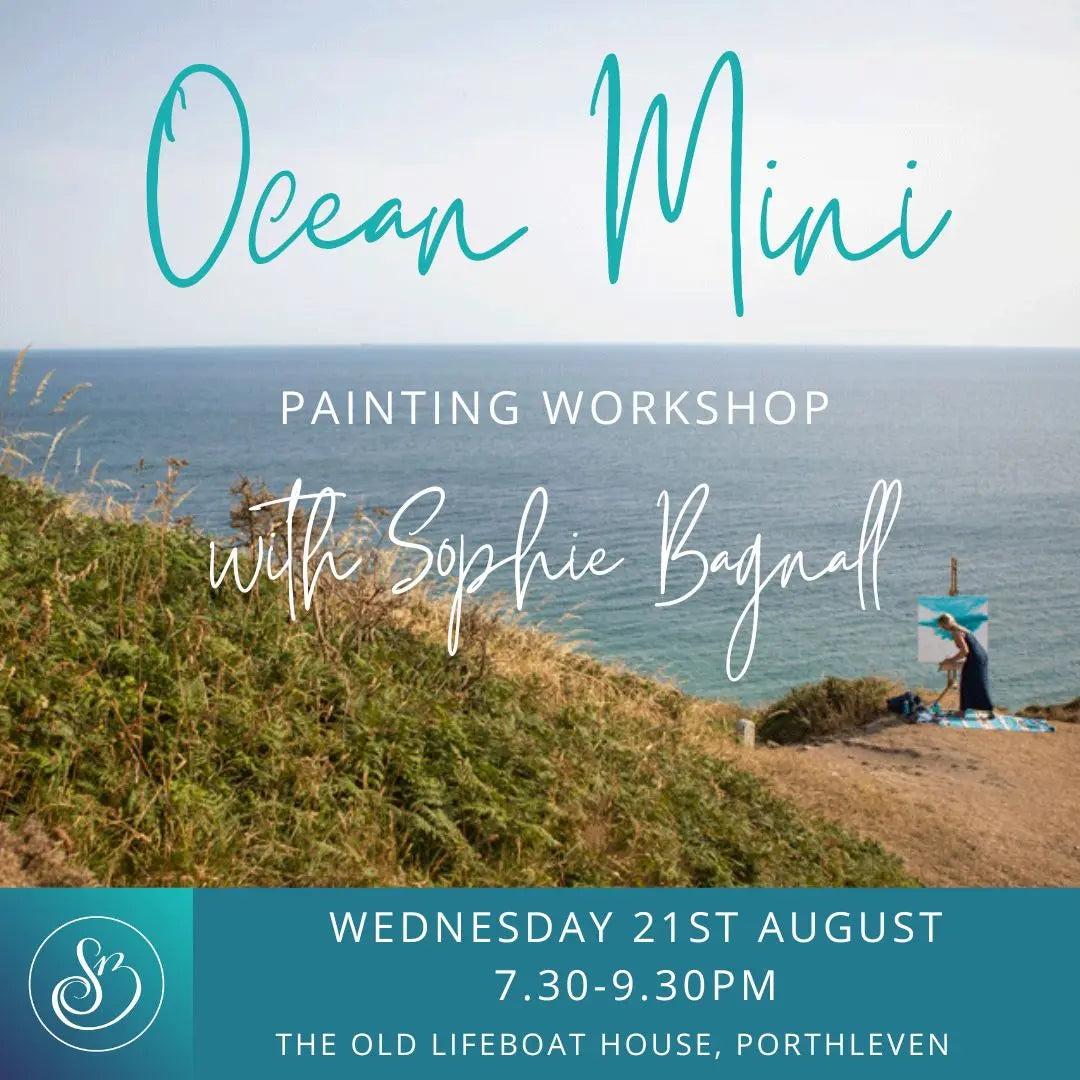 Ocean Mini Painting Workshop - With Sophie Bagnall - Image #1