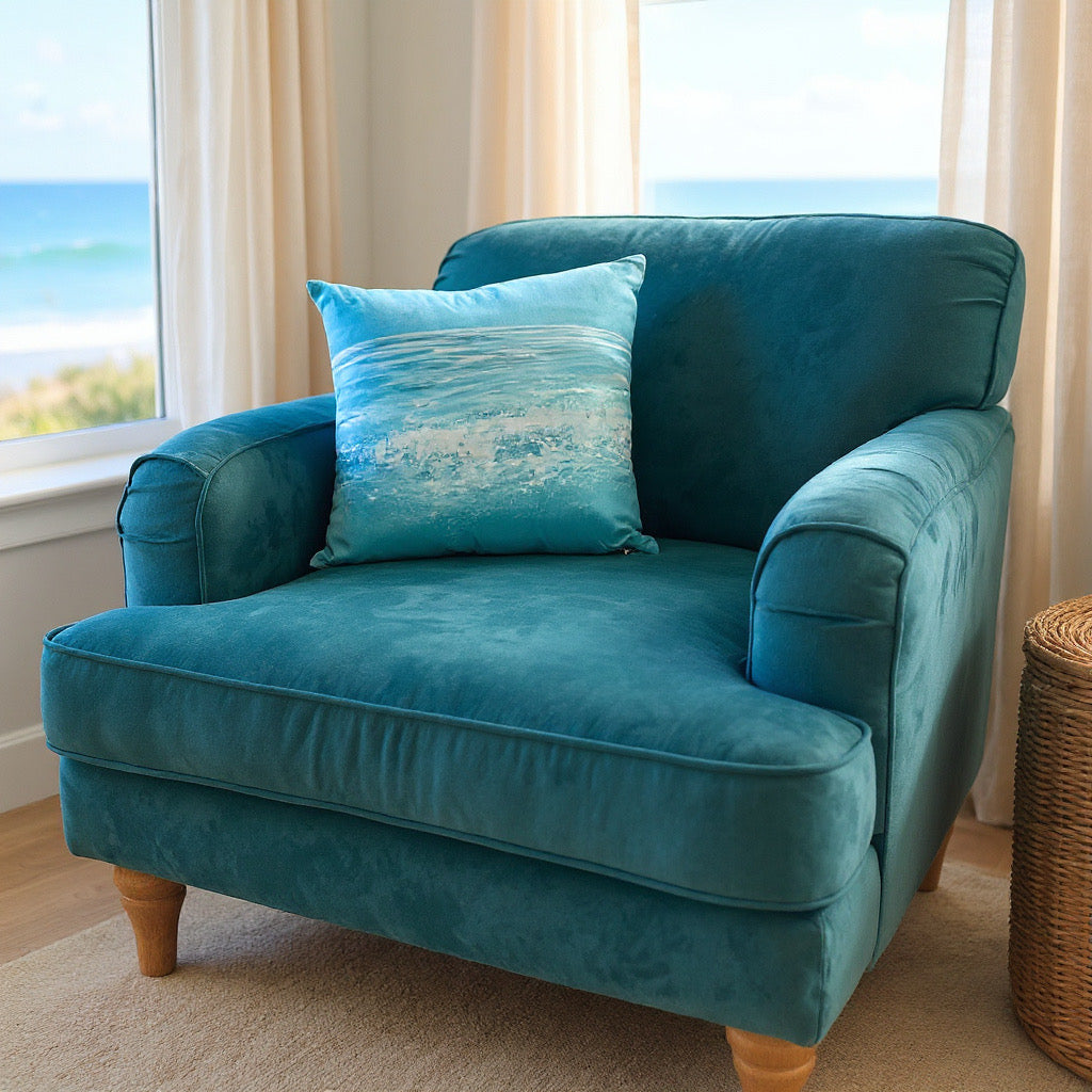 "Seafoam" Cushion